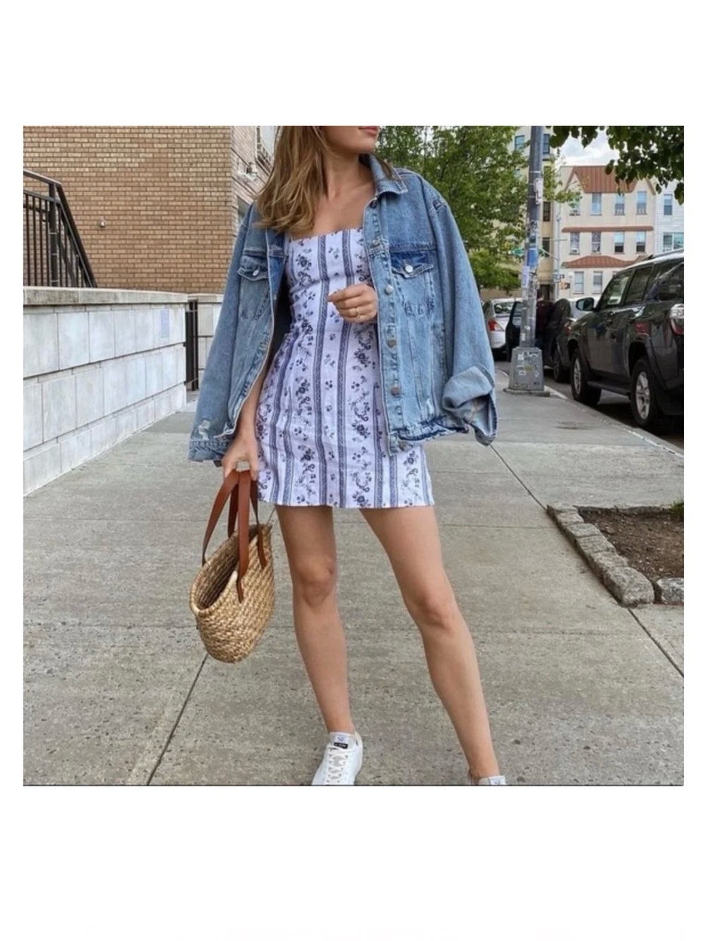 Reformation Brigitte Linen Dress